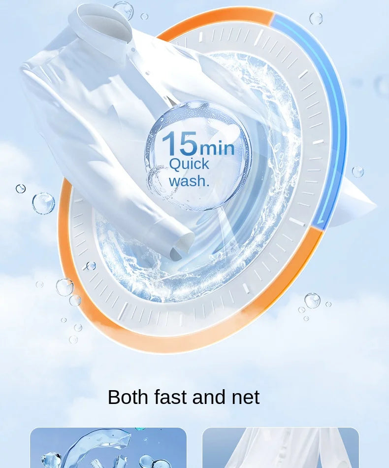Tidesmit 10kg front-load washing machine featuring intelligent frequency conversion and durable electric plastic body