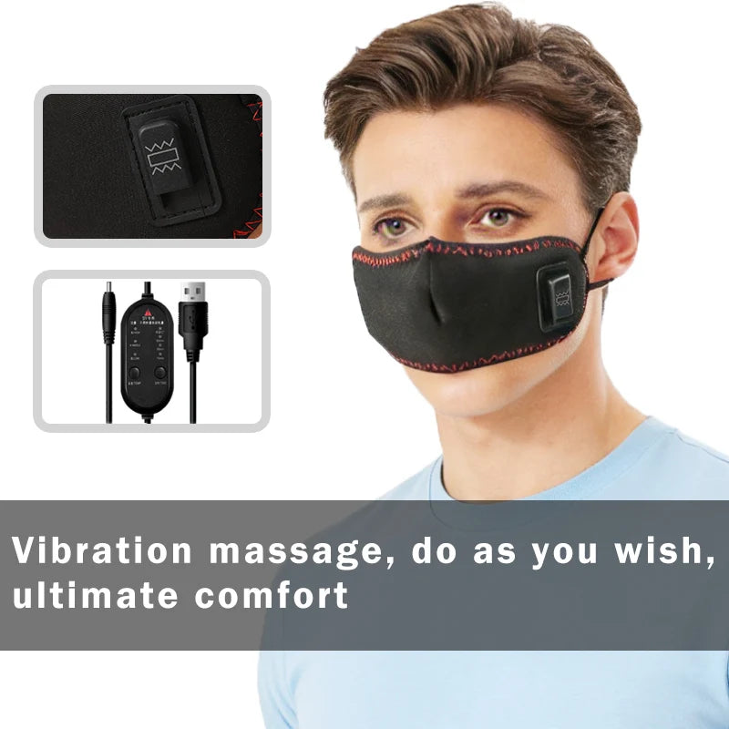 Heated Nose Warmer for Snoring Relief with 3 Gear Temperature Control Relaxation Treatment Tidesmit