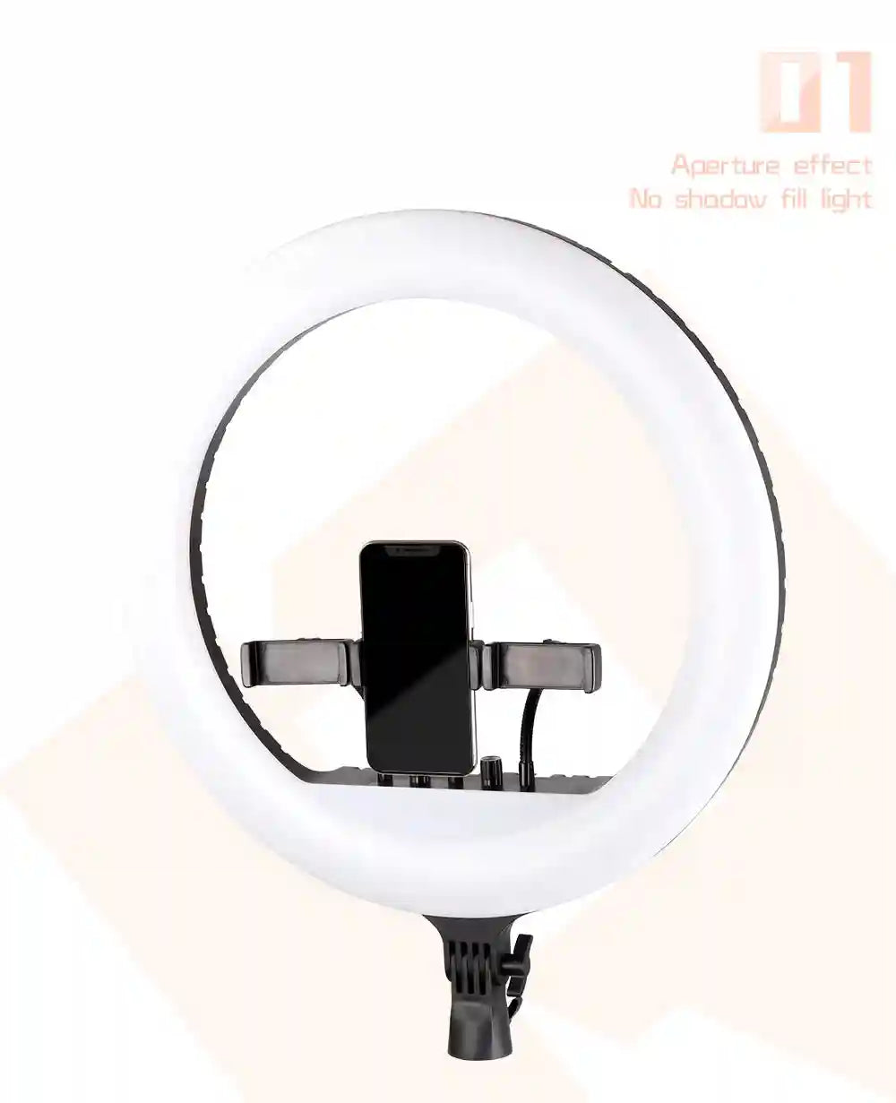 18 Inch LED Ring Light for Content Creation with Remote Control Tidesmit