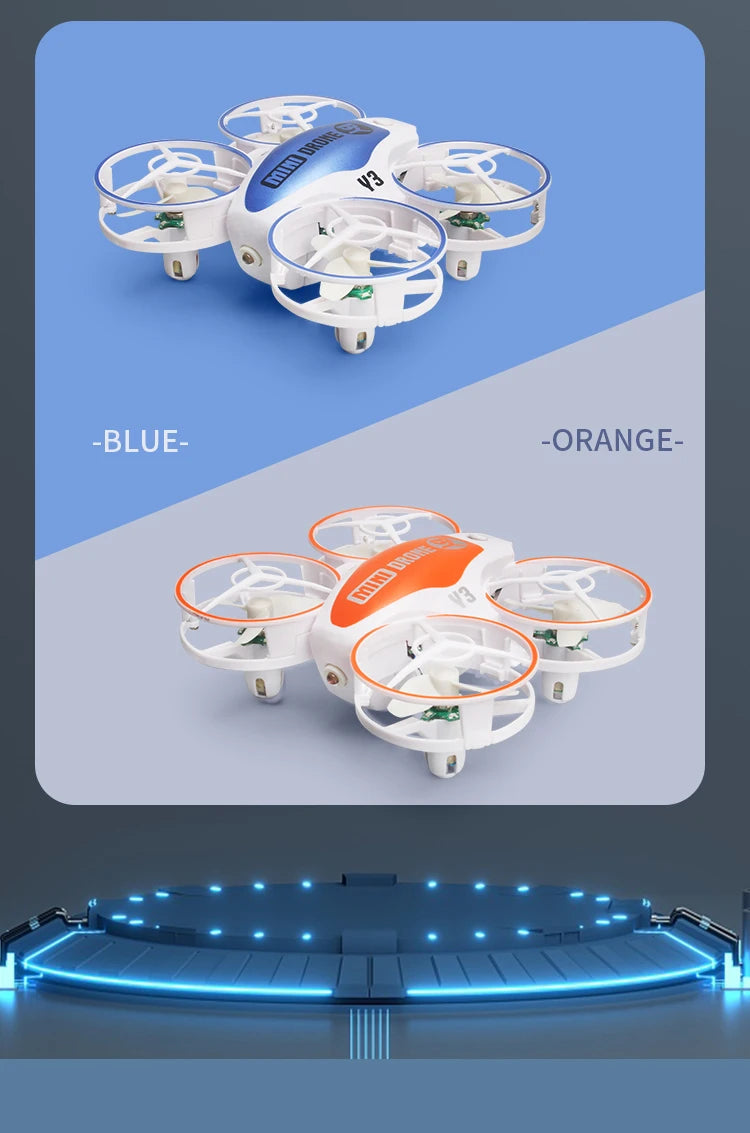 RC UFO Drone with Obstacle Avoidance and LED Lights - Tidesmit Tidesmit