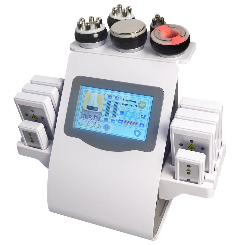 40K Ultrasonic Cavitation Slimming Machine - Ivory Portable Device Body Shaping Massage Equipment Tidesmit