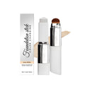 Tidesmit ivory white color changing foundation stick showing creamy matte texture and light buildable coverage