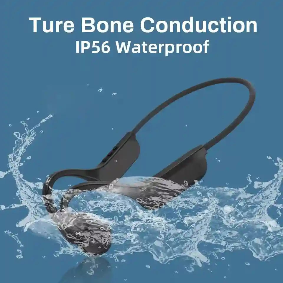Bone Conduction Wireless Headphones - Open-Ear Bluetooth Sports Audio Tidesmit