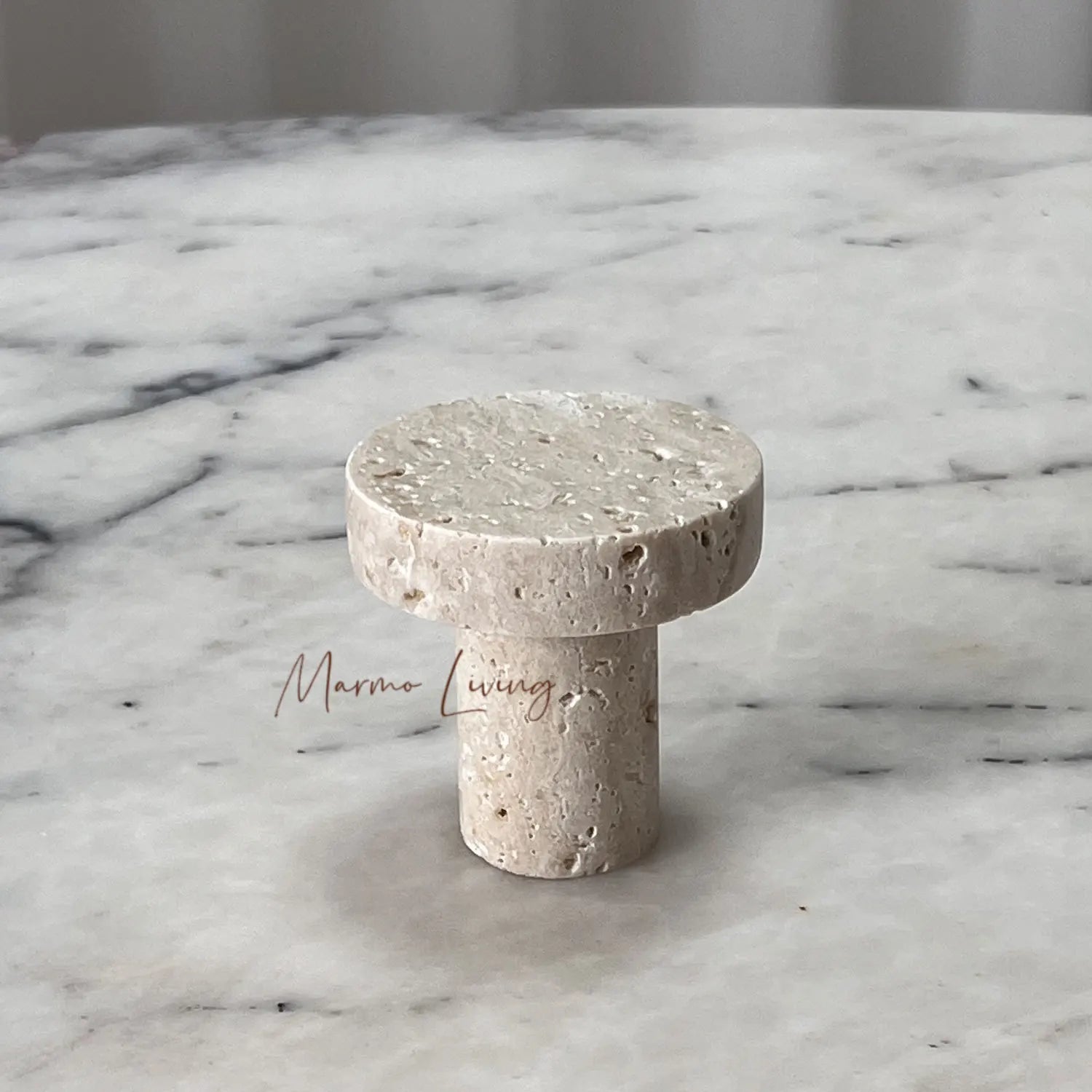 Natural Marble Coat Hook Italian Luxury Entryway Wall Hook Door Handle Marble Knob Designer Villa Creative Home Decor