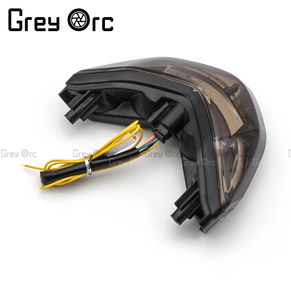 Moto Taillight Integrated LED Turn Signal Lamp Blinker Tail Light Accessories For Ducati Monster 797 821 Super Sport S 939