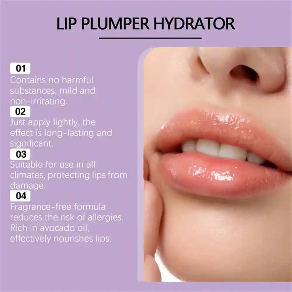 Lip Plumper Serum: Nourishing Lip Treatment for Full, Hydrated Lips Lip Care Tidesmit
