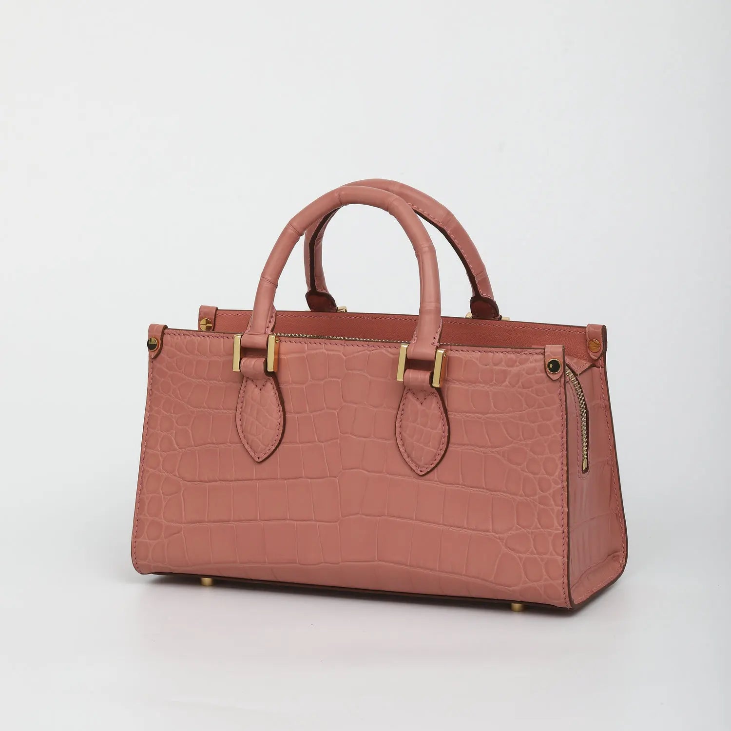 2025 New Designer Matte Crocodile Leather Women Handbag Genuine Leather Lady Tote Bag High Grade Large Capacity Shoulder Bag 45