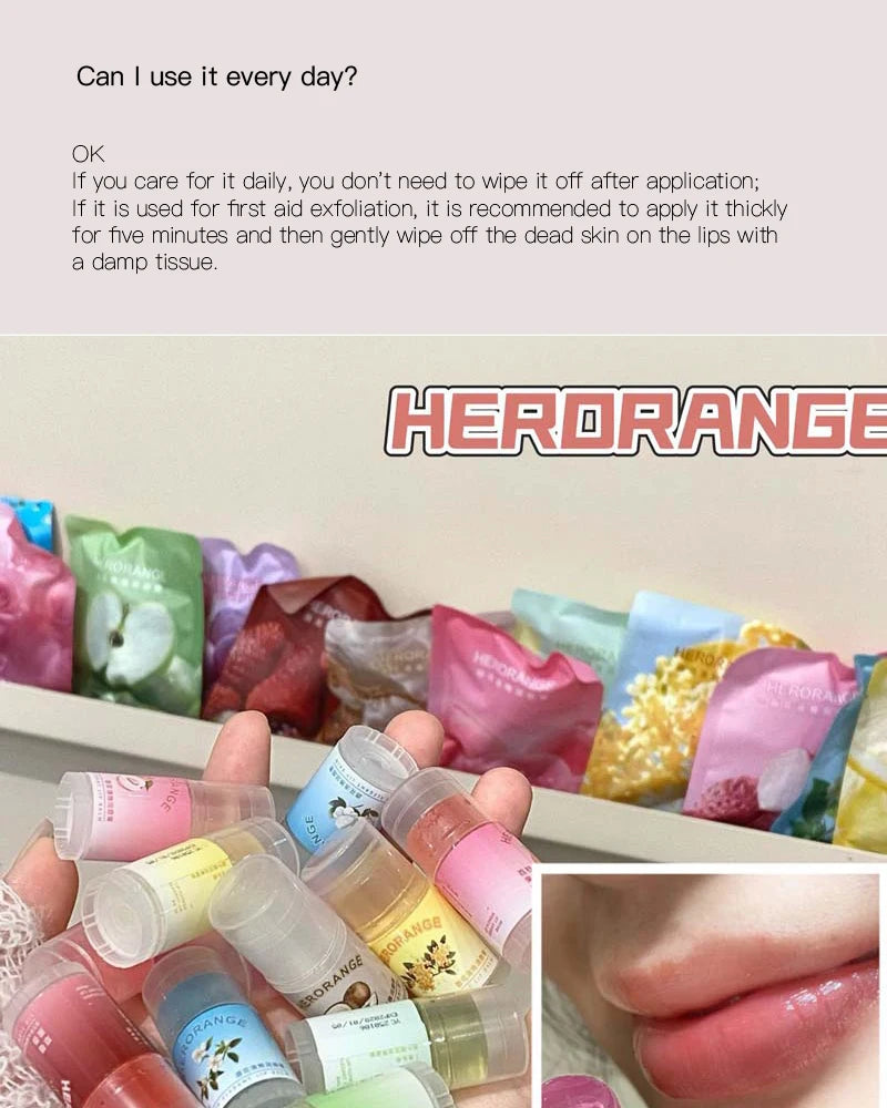 Flower Lip Balm - Moisturizing Tinted Lip Care & Hydrating Treatment Lip Care Tidesmit