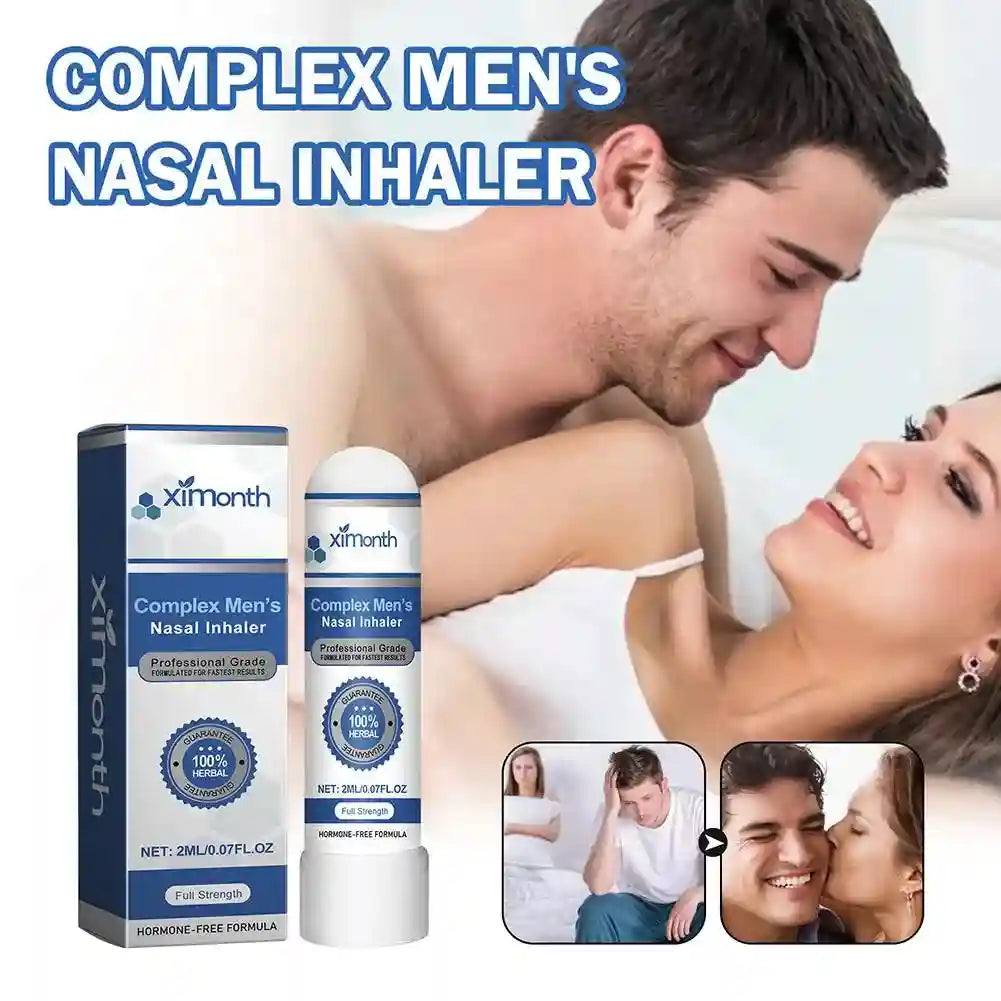 Men's Nasal Sniffing Stick - Energizing Aromatherapy & Lip Care Lip Care Tidesmit