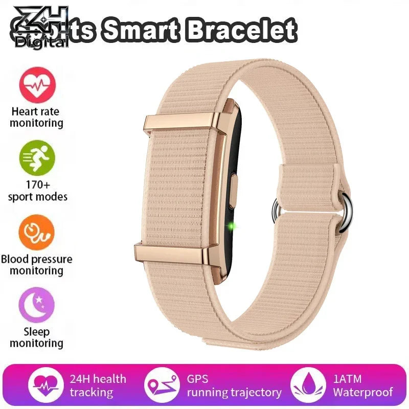 ZH Digital Sport Fitness Tracker Smart Bracelet Heart Rate Blood Pressure Monitor Pedometer Call Reminder Smartwatch Band