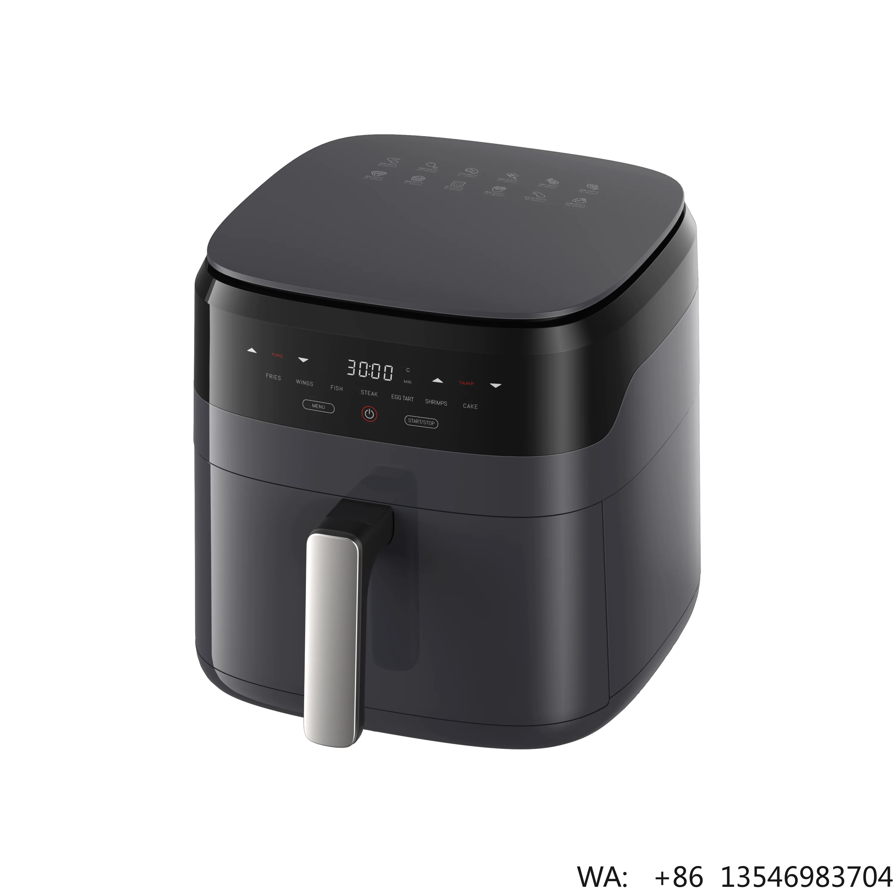 5L Factory Hot Selling 1500W  Large Capacity Multi-functional air Fryer Air Fryers for Rv Ovens Electrical Appliances Online