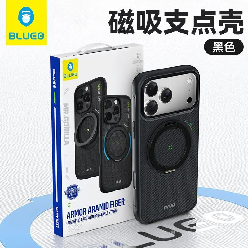 iPhone 17 Pro Max Case Aramid Fiber 360 Ring | Tidesmit Slim Fit Cover Mobile phone case Tidesmit