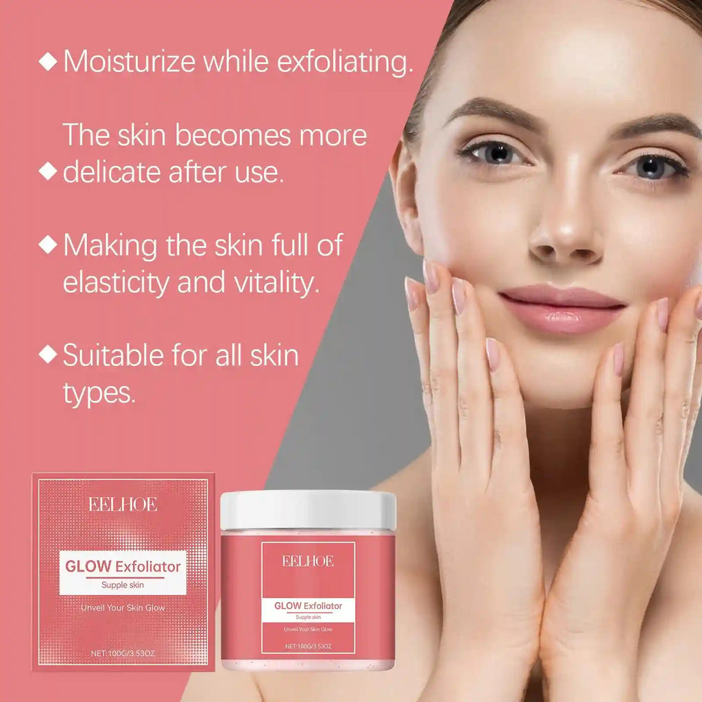 Facial Brightening Scrub - Gentle Exfoliating Skin Polish (150ml) Scrubs Treatments Tidesmit