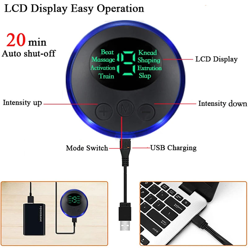 Electric Foot Massager Mat for Deep Tissue Muscle Relief - 5 Variants Body Shaping Massage Equipment Tidesmit