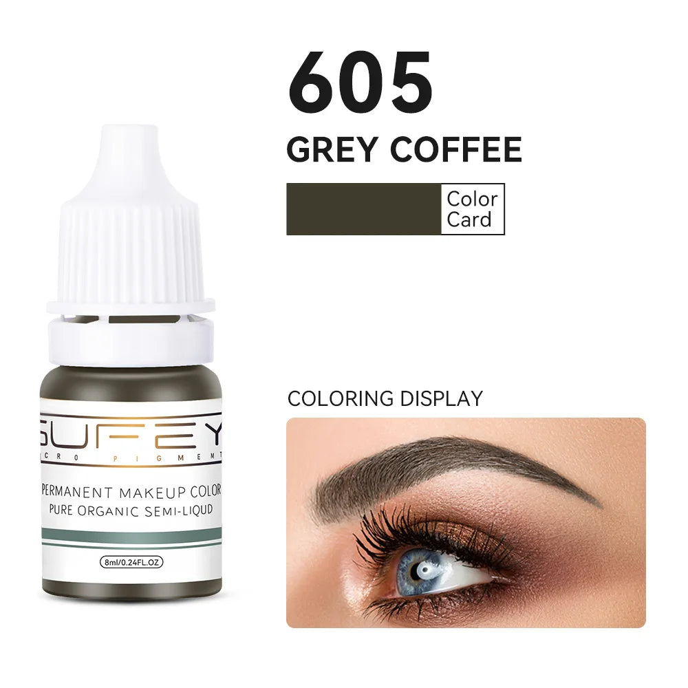 Microblading Pigment 8ml - Professional Permanent Makeup Brow Ink Permanent Makeup Machines Tidesmit
