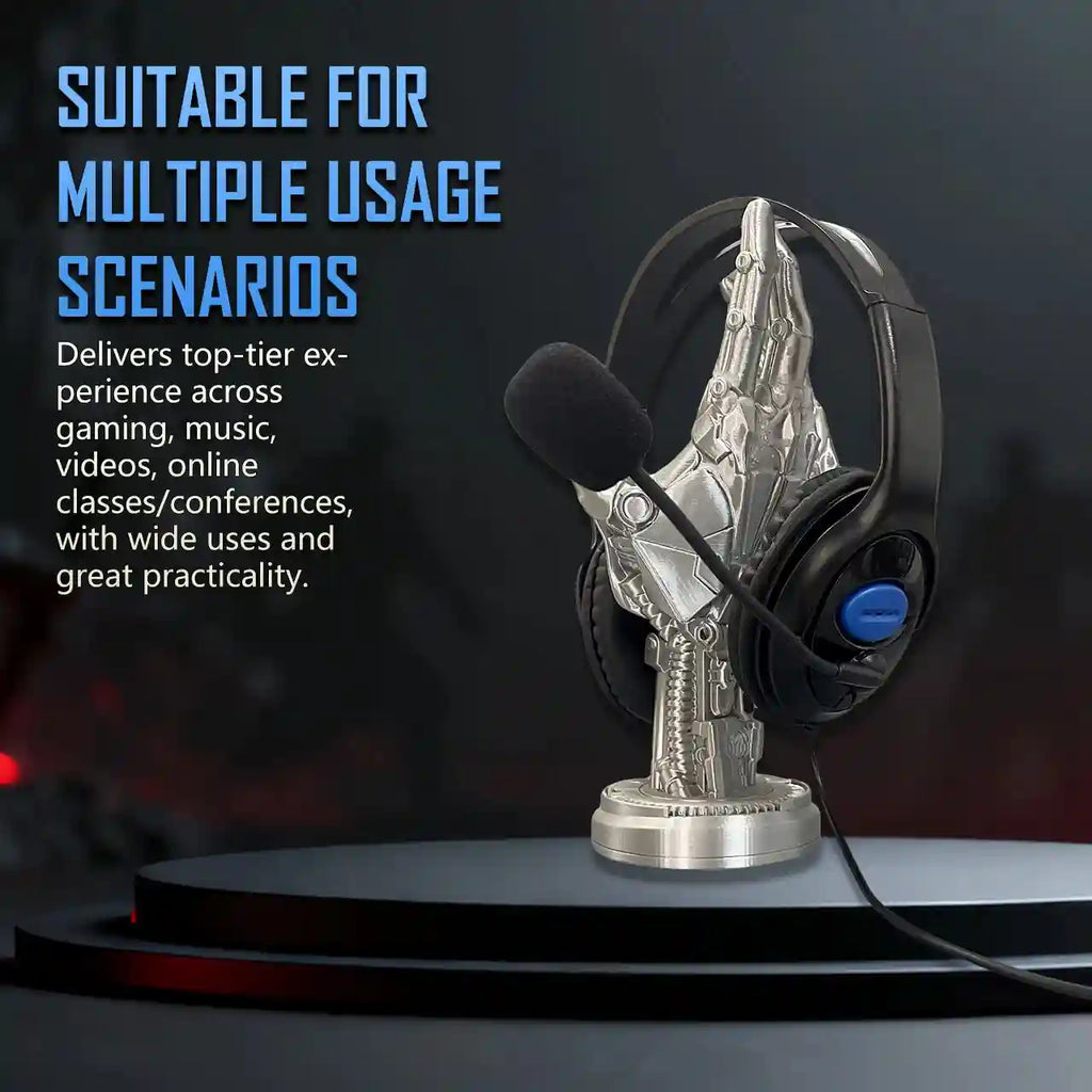 Wired Over-Ear Gaming Headphones - Noise-Canceling Black - Tidesmit Tidesmit