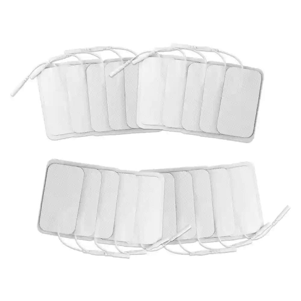 TENS Unit Electrode Replacement Pads - Medical Grade Self-Adhesive Set Massage Roller 20pcs(10 pack)5x9cm Tidesmit