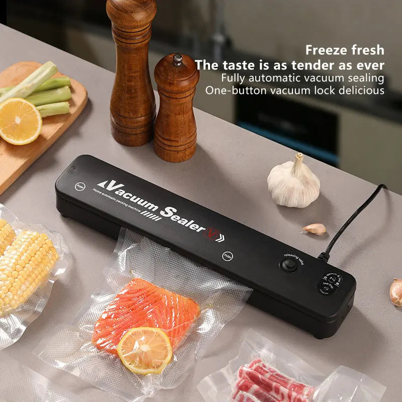Food Sealing Portable Home Vacuum Kitchen Helper 220V Automatic Packaging Machine Food Vacuum Sealing Machine New