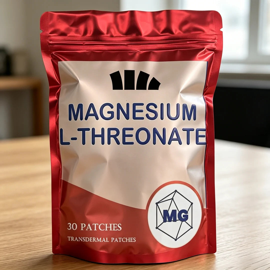 30 Patches Magnesium L-threonate With Vitamin C,vitamin D3 Transdermal Patches