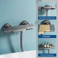 Minimalist waterfall faucet, bathroom hot and cold water faucet, multi-functional simple shower head, bathing shower faucet