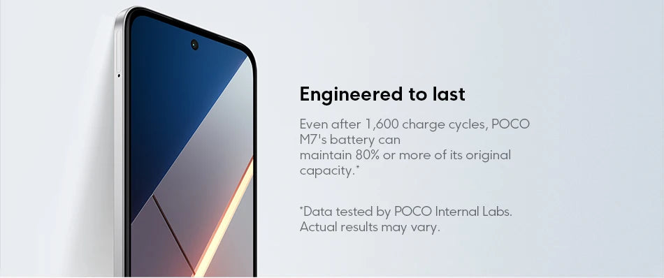 POCO M7 Global Version Smartphone Snapdragon 685 6.9-inch 144Hz FHD+ Display 7000mAh Battery NFC 33W Fast Charging NFC