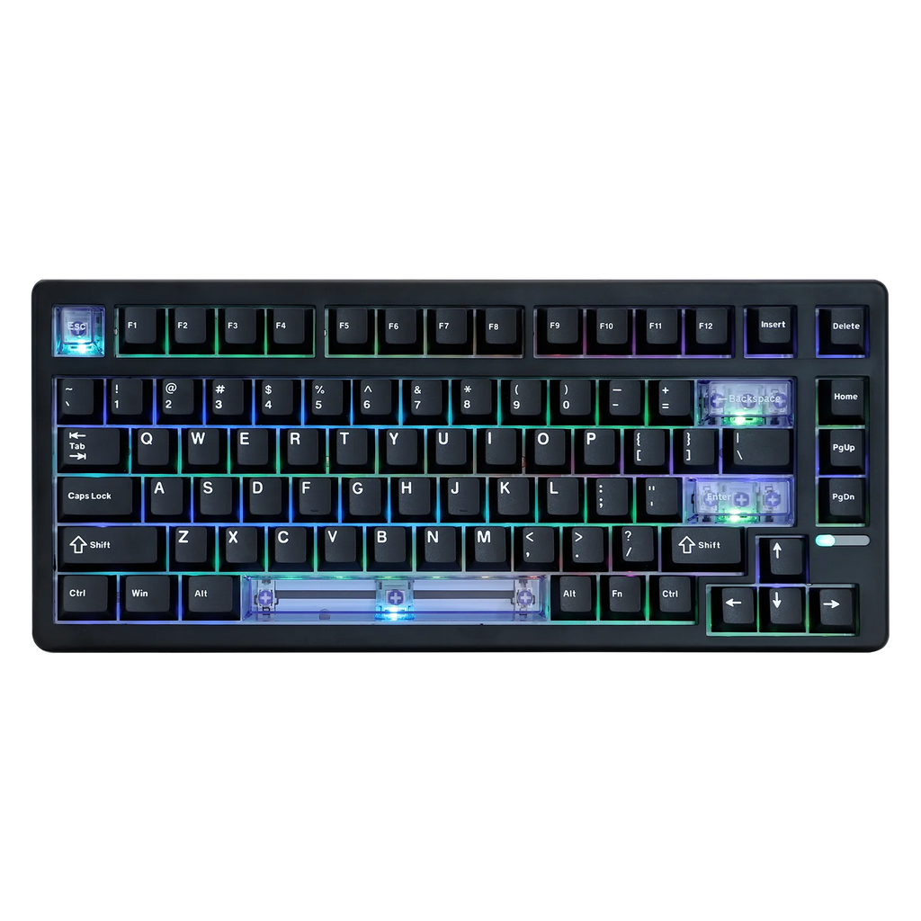 EPOMAKER HE80 75% US QWERTY Layout Hot-Swap Creamy Gasket Wired Hall Effect Magnetic Mechanical Keyboard DKS SOCD for PC/Mac