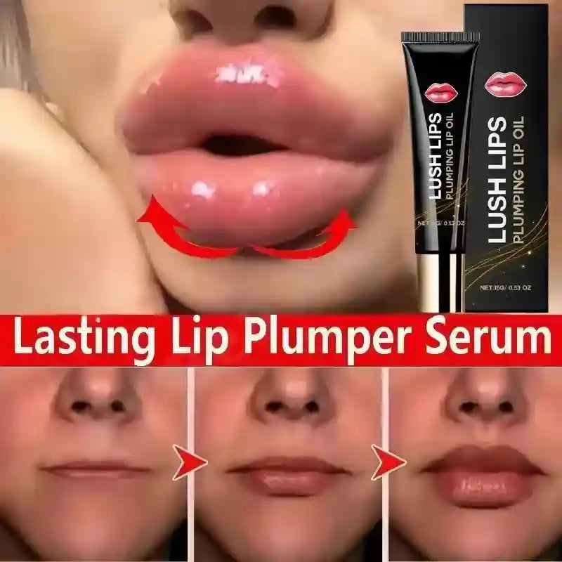 Lip Plumper Oil: Instant Volumizing Hydration & Moisture Care Lip Care Tidesmit