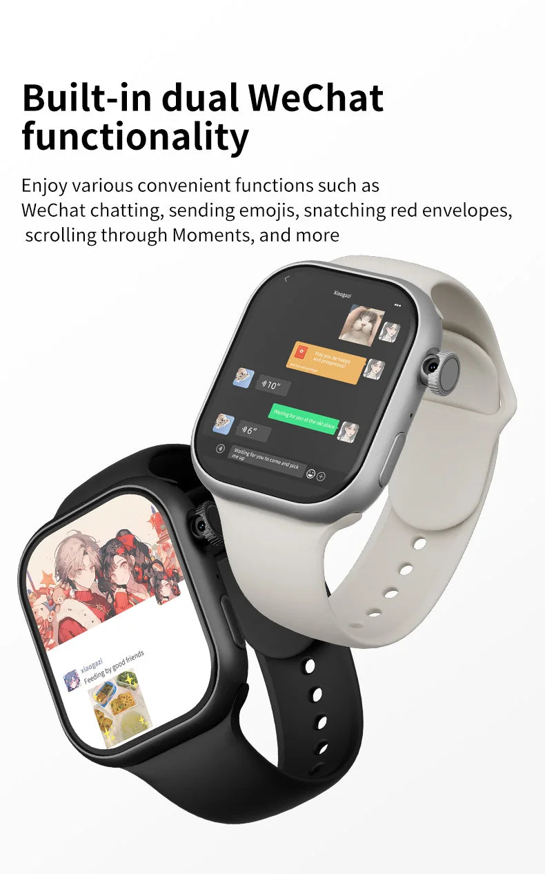 YLL-VP19 PRO 4G LTE Smart Watch WIFI GPS Big AMOLED Screen Color Display SIM Call Android IOS Compatibility Sleep Tracker IP67