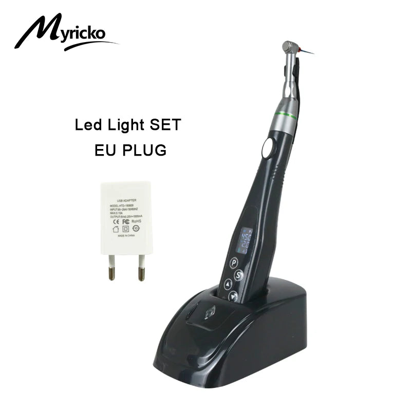 Wireless Dental Endomotor with LED Light | 16:1 Reduction | Tidesmit Body Shaping Massage Equipment Black EU Tidesmit