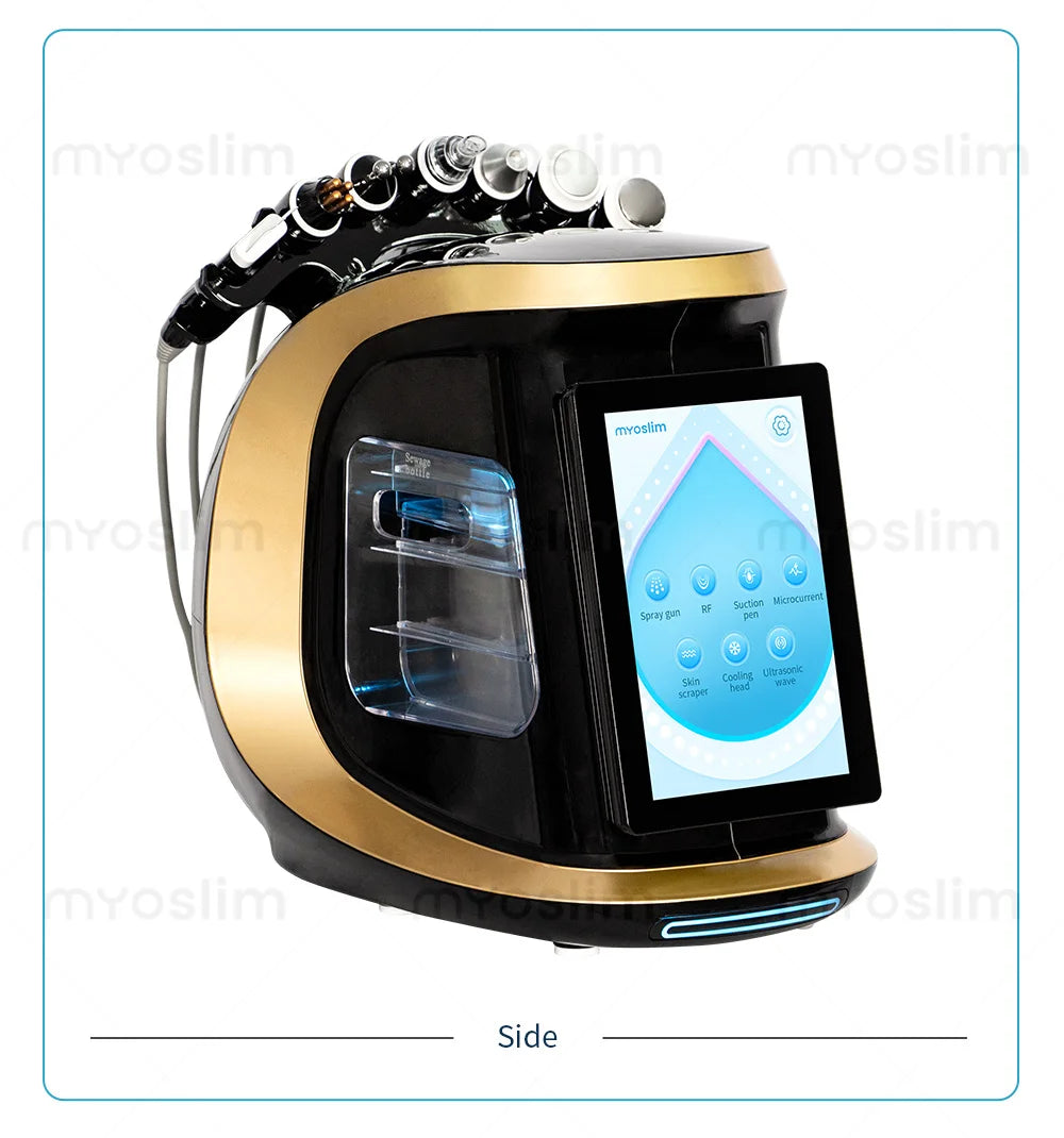 7-in-1 Hydra Facial Machine for Professional Deep Pore Cleansing Back Massage Instrument Tidesmit