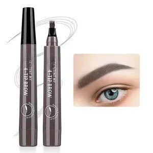 Four-Pronged Eyebrow Pencil - Smudge-Proof PMU Microblading Pen Permanent Makeup Machines Tidesmit