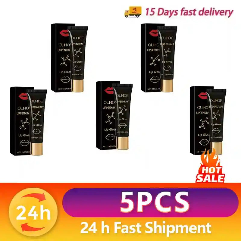 Natural Honey Lip Plumper Oil | Instant Volumizing Moisturizing Lip Care Lip Care Buy 3 get 2 free Tidesmit