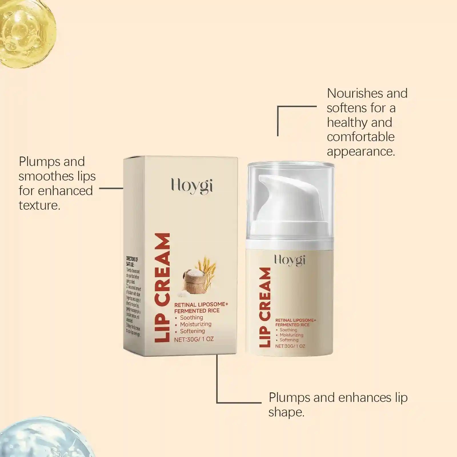 Lip Balm for Dry Cracked Lips - Deep Hydration Repair Kit by Tidesmit Lip Care Tidesmit