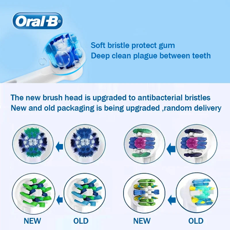 Oral B Sonic Electric Toothbrush PRO4000 RPO600 D12 Vitality Rotating Tooth Brush for Adults Oral Cares Rechargeable Waterproof