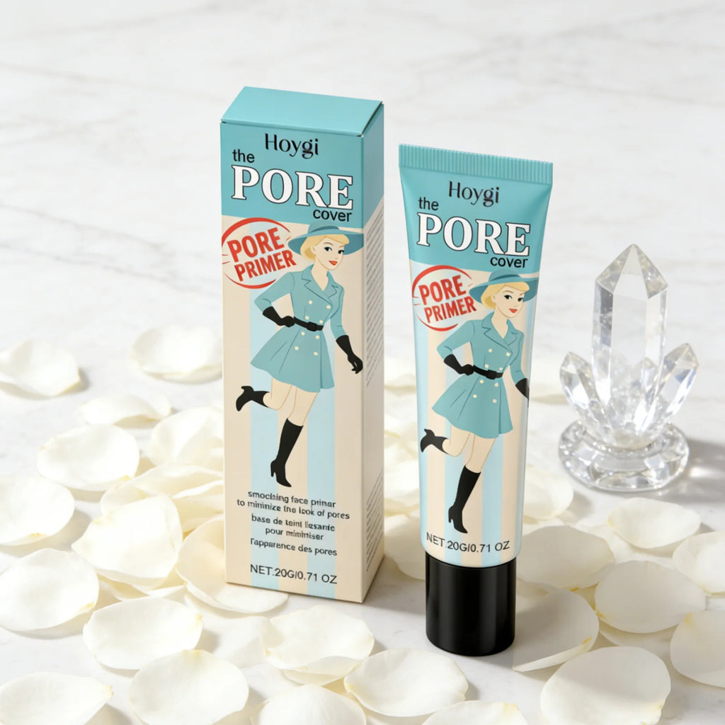 Tidesmit Hoygi pore primer texture close-up for smoothing skin and long-lasting oil control face makeup