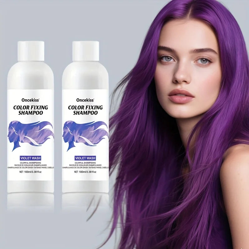 2pcs Color Hair Dye Shampoo, Keep Your Hair Color for A Long Time,Suitable for Outdoor Activities,Birthday Parties,Hair Dye