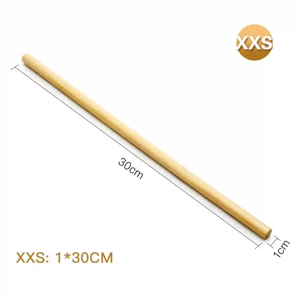 Bamboo Wood Therapy Massage Stick for Deep Tissue Muscle Relief Massage Roller D 1cm China Mainland Tidesmit