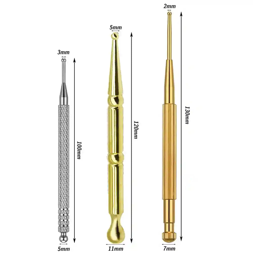 Facial Reflexology Massage Tool | Stainless Steel Probe | Tidesmit Eye Massage Instrument Tidesmit