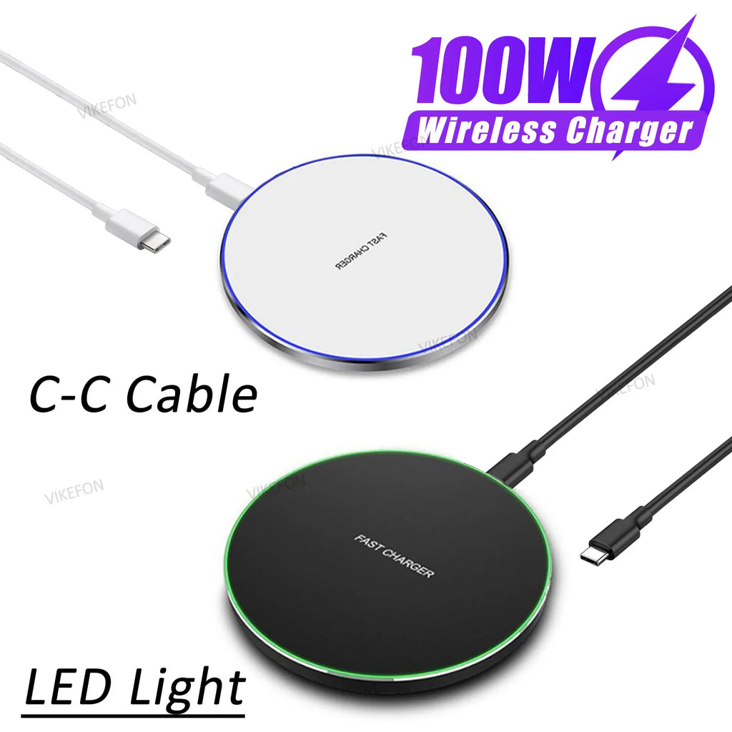 Wireless Charger Pad - Qi Certified Fast Charging Station Tidesmit