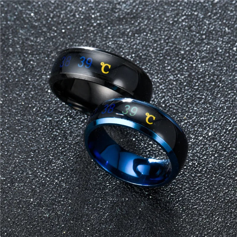 Smart Health Ring | Mood & Emotion Sensing Titanium Band Tidesmit