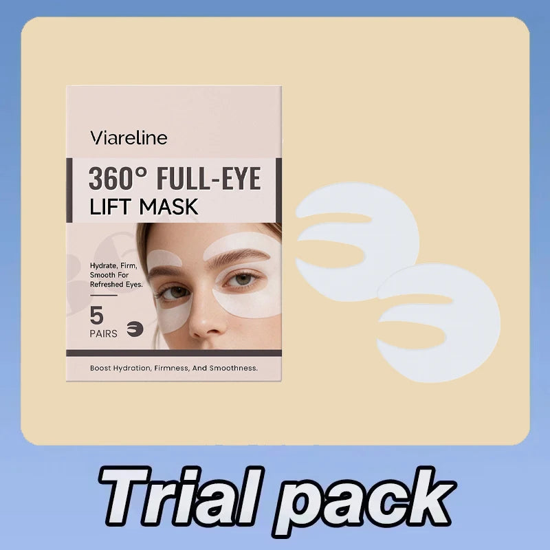 Tidesmit Viareline Vitamin C moisturizing under eye patches for gentle hydrating daily eye care treatment