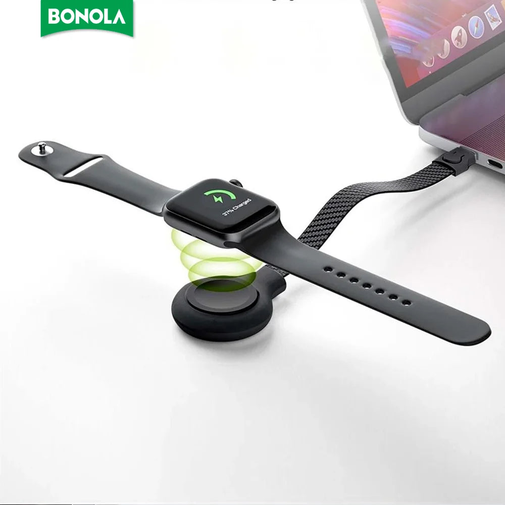 Magnetic Apple Watch Charger for Apple Watch, Portable Wireless Charging Tidesmit