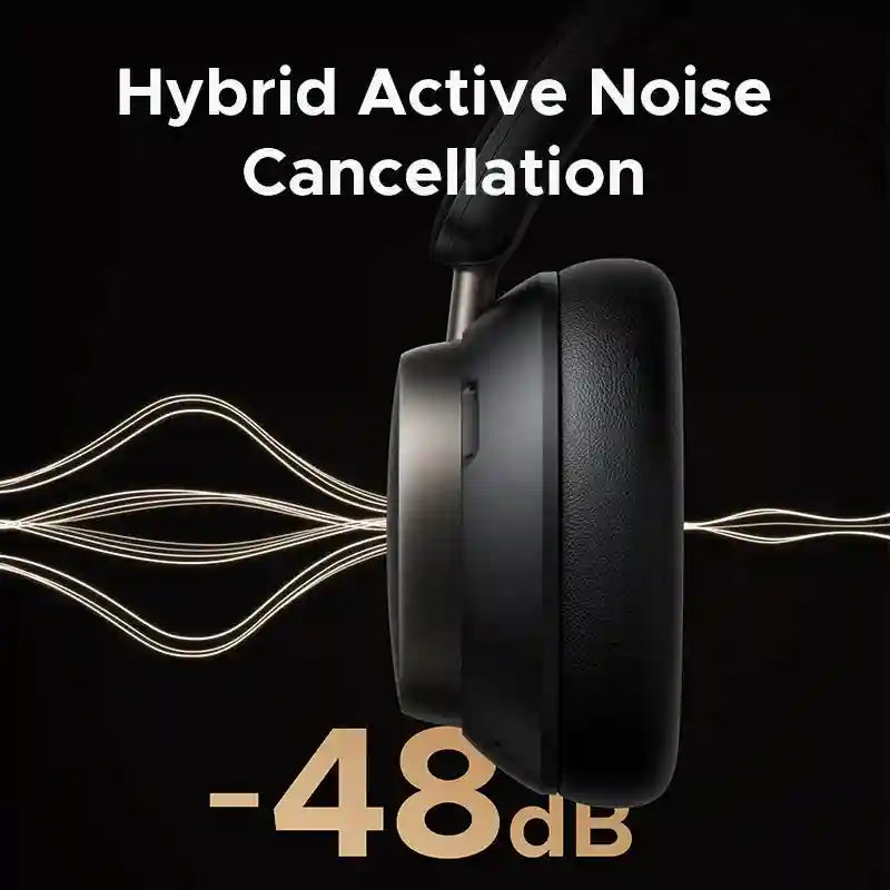 Wireless Noise Canceling Headphones | 120H Battery | Studio Pro Tidesmit