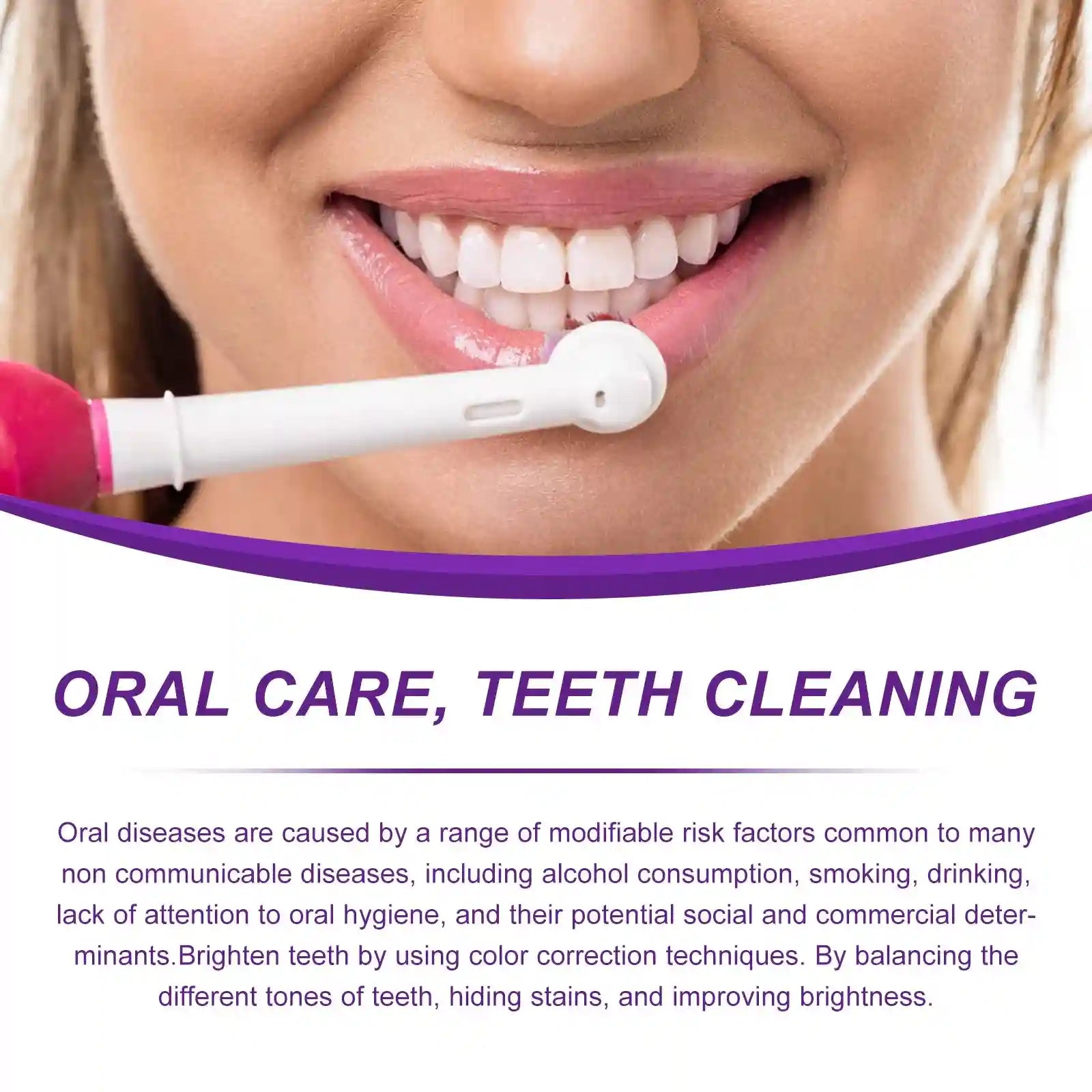 Tidesmit V34 teeth whitening toothpaste and 5D strips for professional oral hygiene and fresh breath care