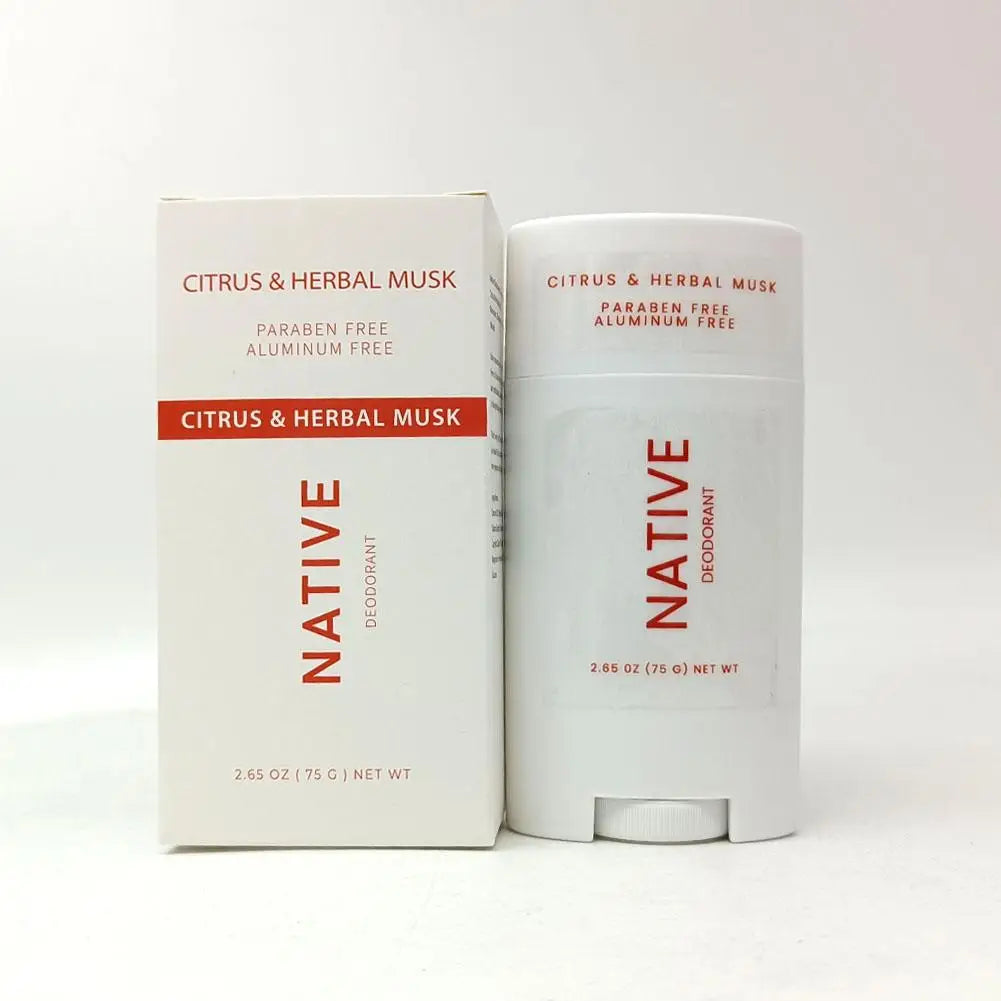 Tidesmit Native Sensitive Deodorant with Ocean Wooden scent providing 72-hour natural odor protection.