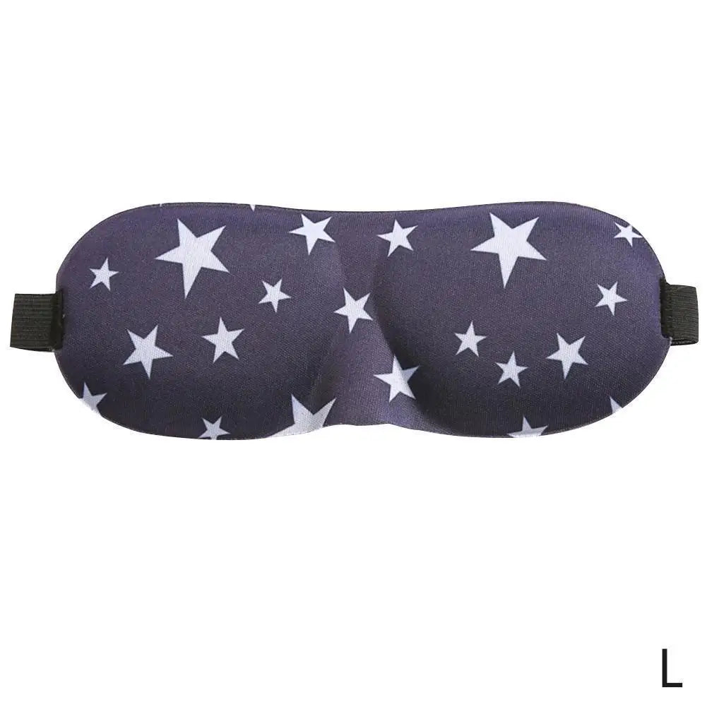 3D Travel Sleep Natural High Quality Portable Rest Soft Memory Foam Blindfold Padded Cover Eyepatch Cover Shade Mask Goggles