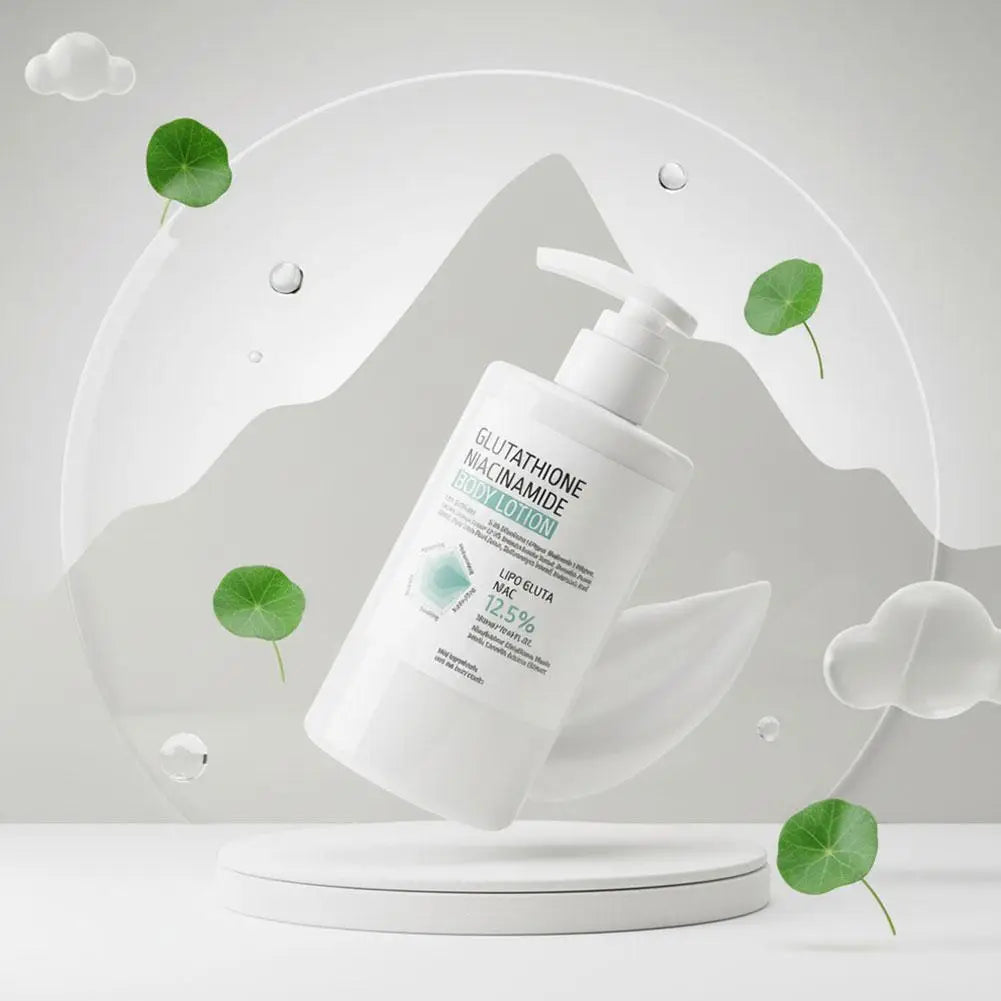 Glutathione Niacinamide Body Lotion - Deeply Moisturizes And Hydrates Brightens Skin Tone, Reduces Dullness For All Skin Types