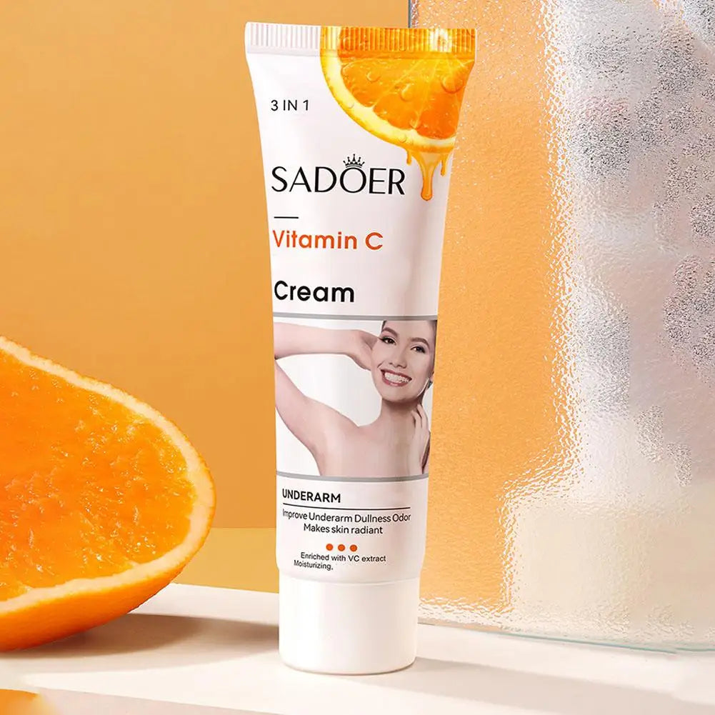 50g VC Underarm Whitening Cream Niacinamide Body Lotion Moisturizing Hydrating Dry Skin Repair Brightening for women body care