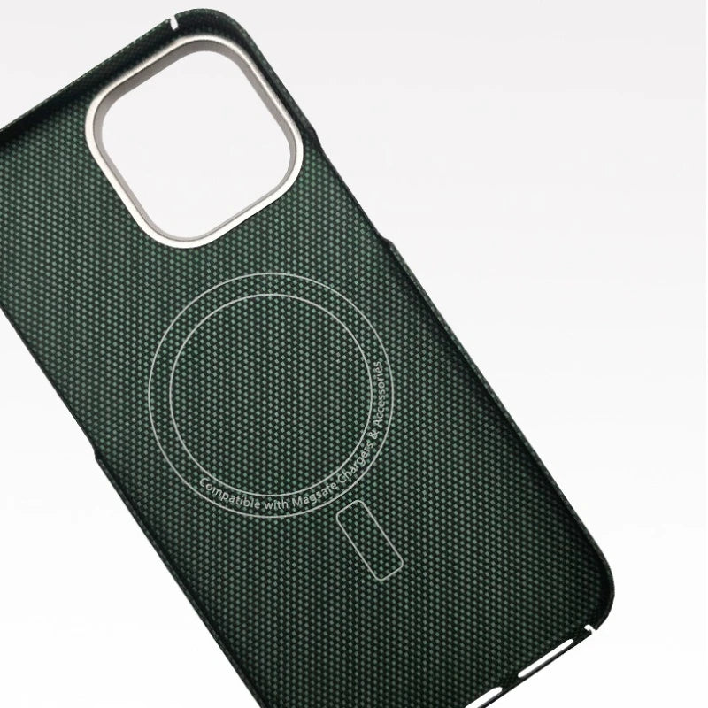 iPhone 16 Pro Max Aramid Fiber Case - Slim Magnetic Protection Tidesmit