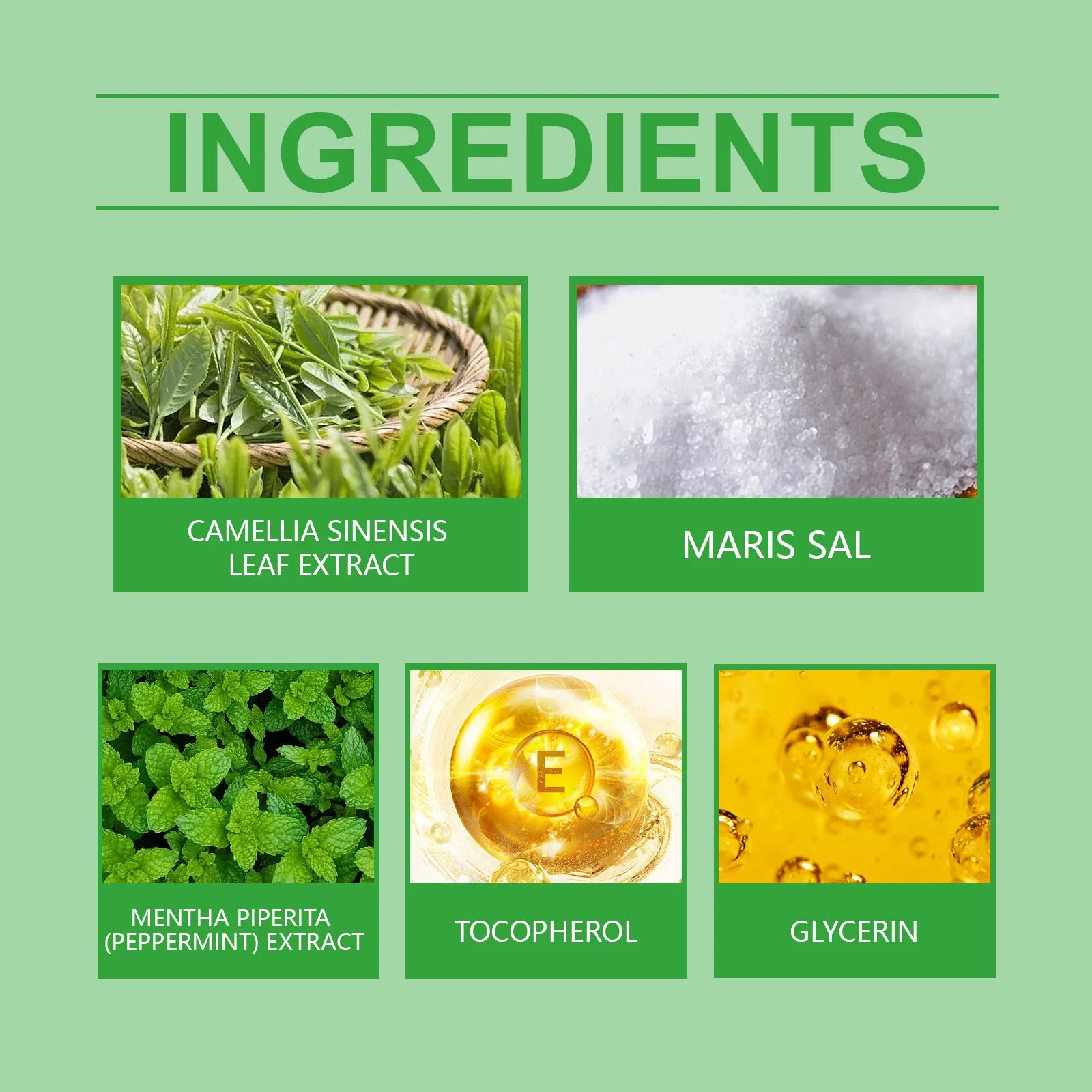 Matcha Sea Salt Body Scrub | Natural Exfoliation for Smooth Skin | 200g Scrubs Treatments Tidesmit